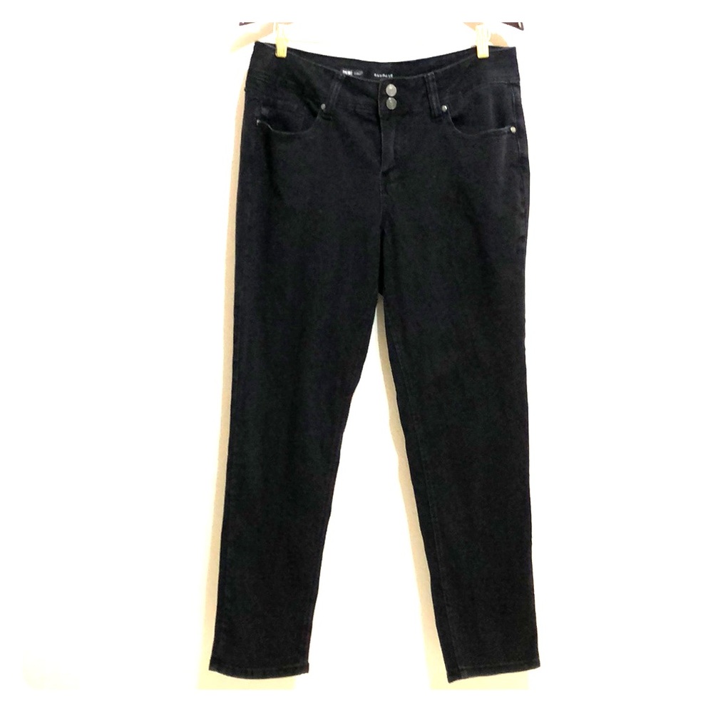 Rampage | Women’s Chloe Curvy Black Jeans | 16W